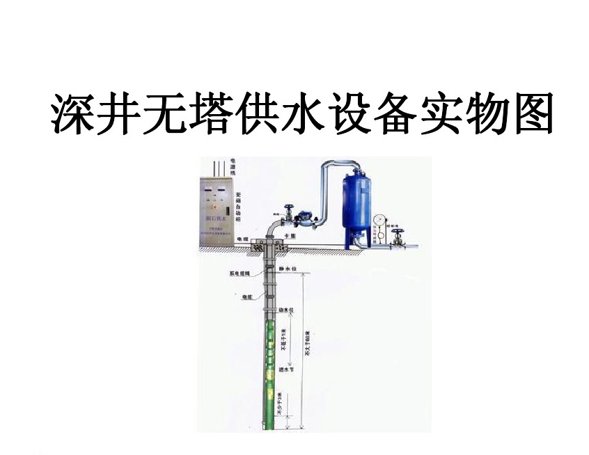 太原井泵无塔式供水设备